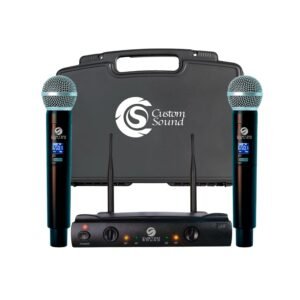 MICROFONE SEM FIO CUSTOM SOUND CW 40