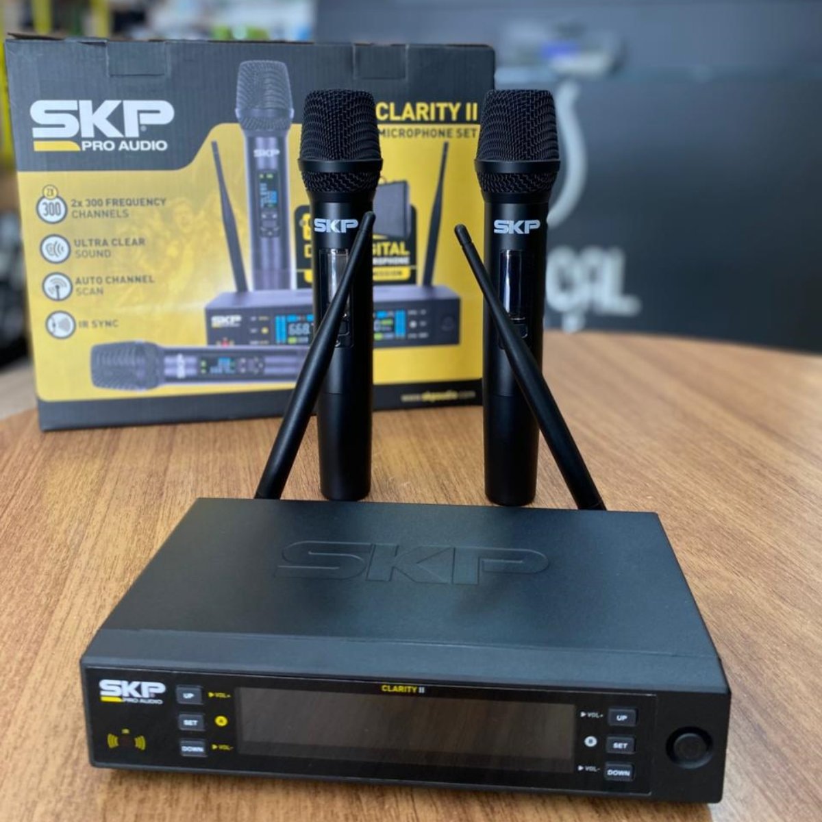 MICROFONE SKP DUPLO CLARITY II